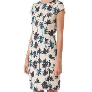 NWT Sugarhill Palm Tree Sheath Summer Dress